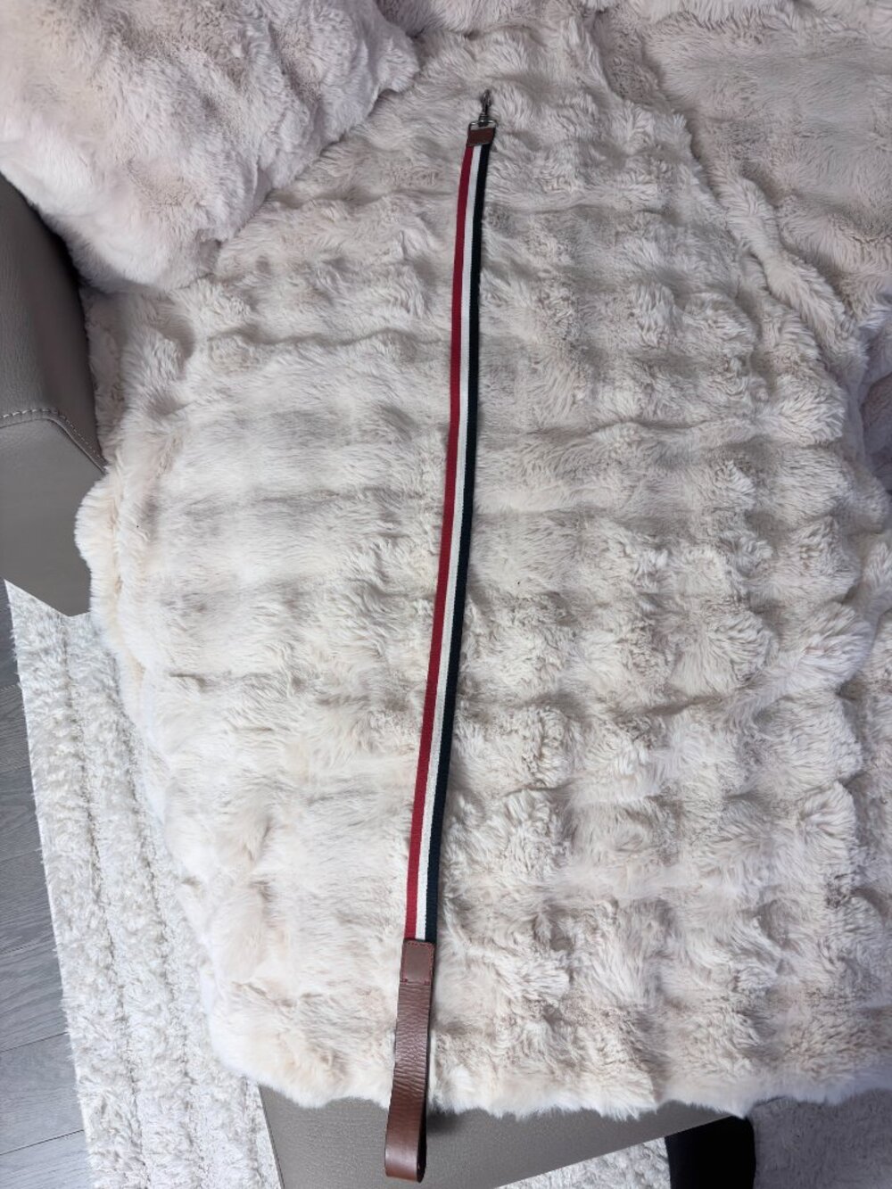 Moncler x Poldo Dog Couture Edition Tricolor Leash - Picture 4 of 8
